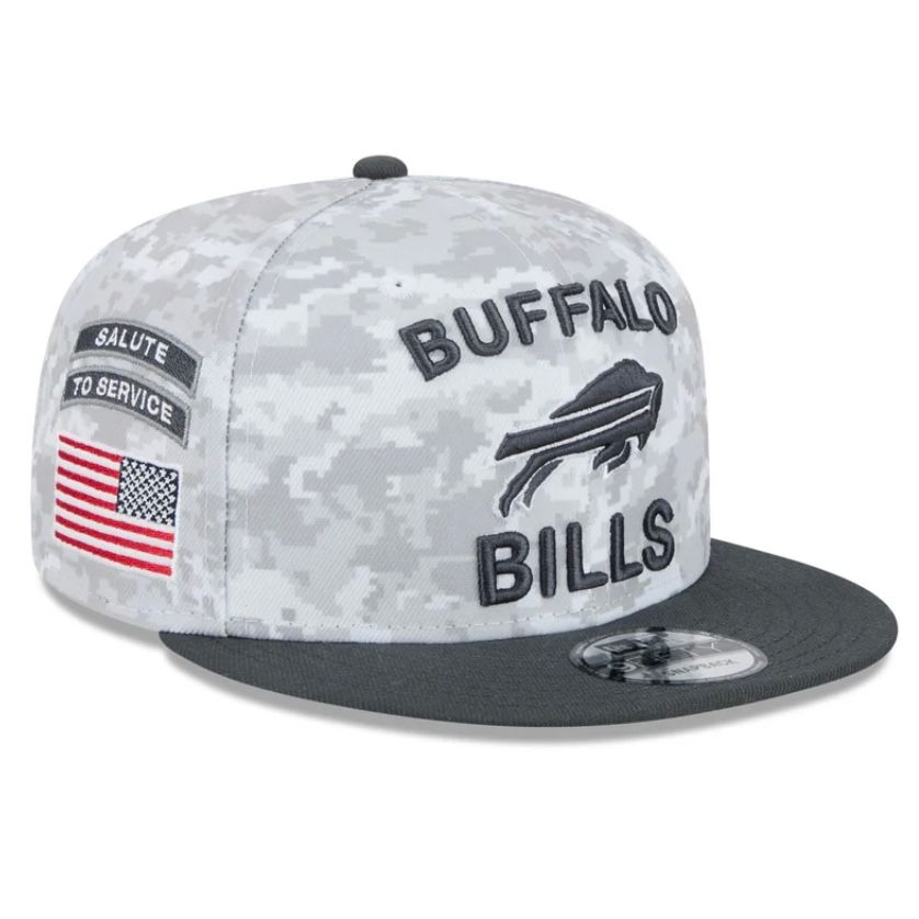 Buffalo Bills Men's 2024 New Era Salute To Service 9FIFTY Snapback Hat