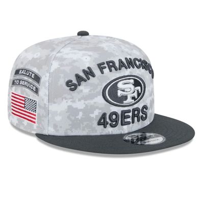 San Francisco 49ers Men's 2024 New Era Salute To Service 9FIFTY Snapback Hat