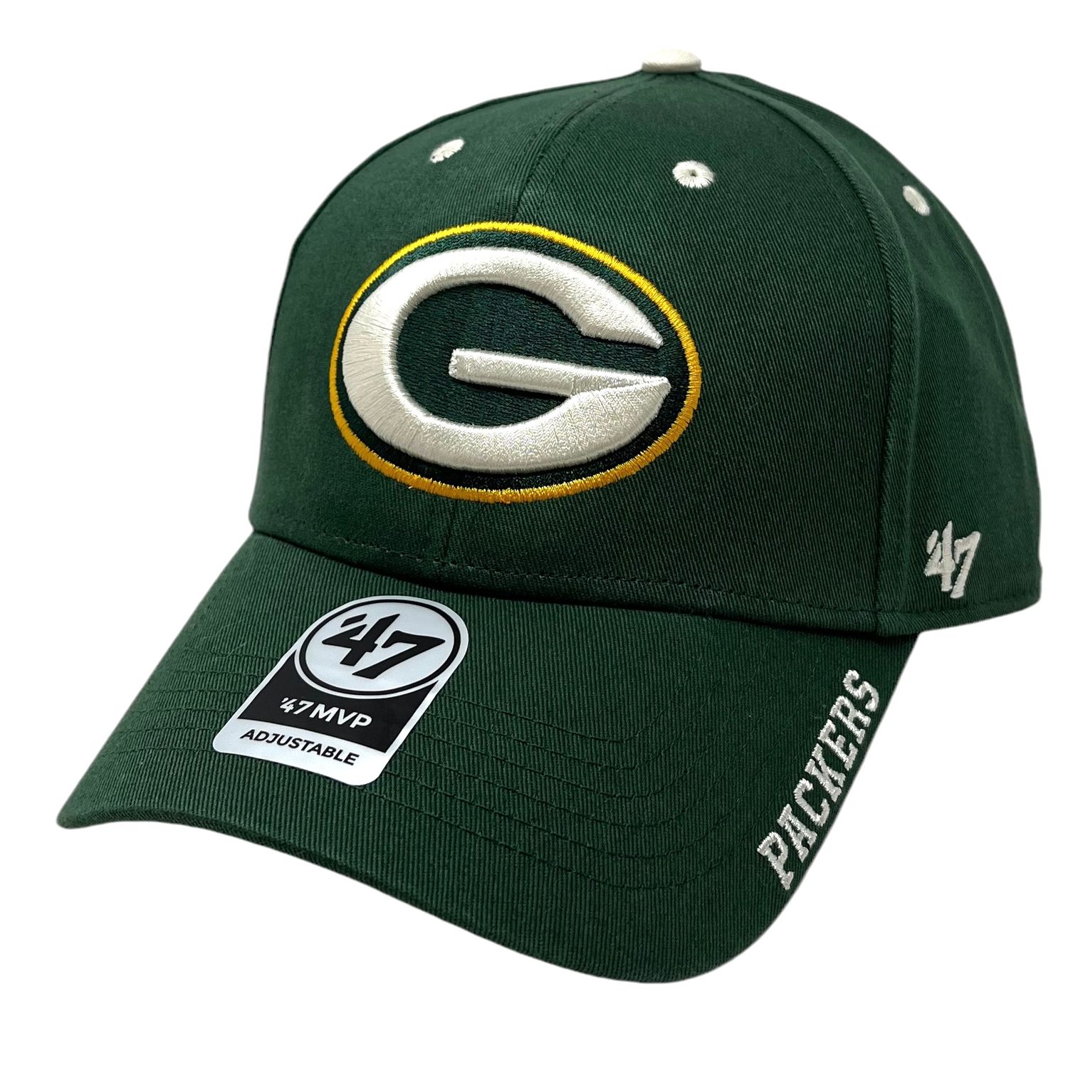 Green Bay Packers Men's 47 Brand MVP Adjustable Hat