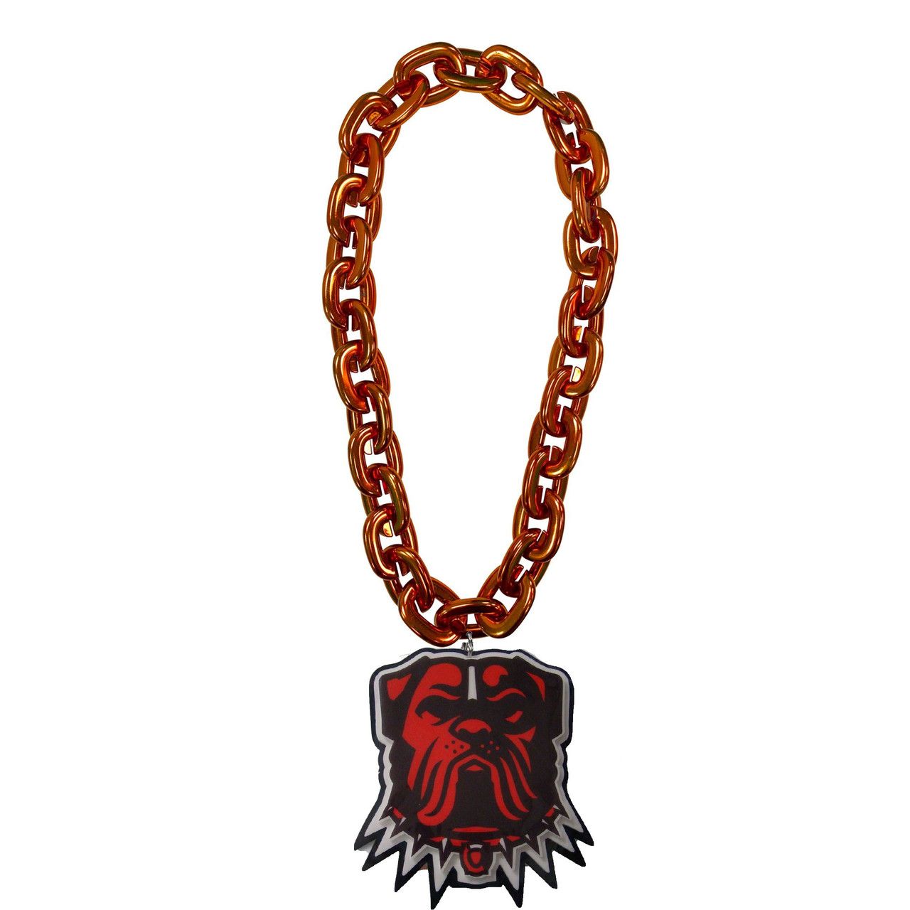 Cleveland Browns Touchdown Fan Chain 10 Inch 3D Foam Necklace