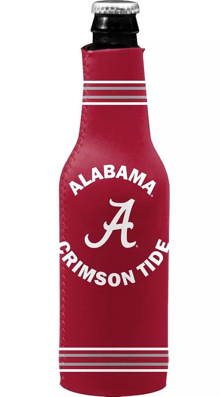 Alabama Crimson Tide Crest Logo 12 Ounce Bottle Cooler