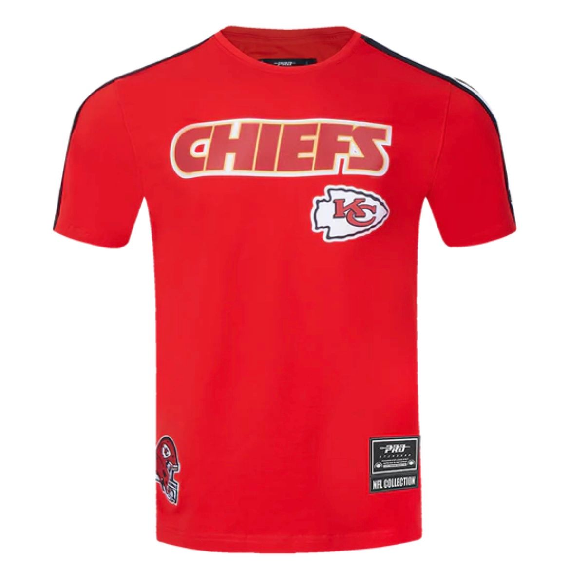 Kansas City Chiefs Men’s Red Pro Standard Classic Mesh Striped T-Shirt