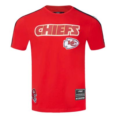 Kansas City Chiefs Men’s Red Pro Standard Classic Mesh Striped T-Shirt