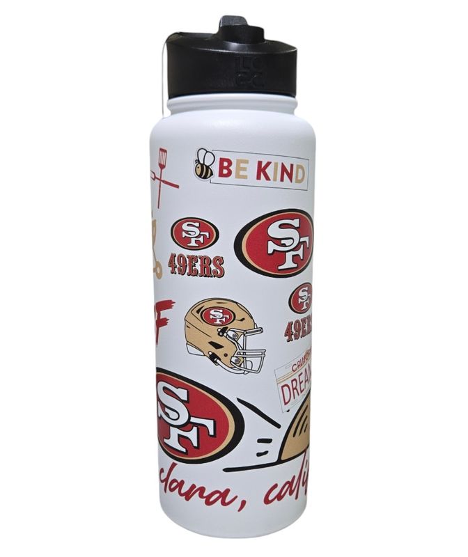 San Francisco 49ers 34oz Native Quencher Bottle
