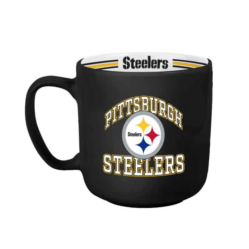 Pittsburgh Steelers 15oz Striped Coffee Mug