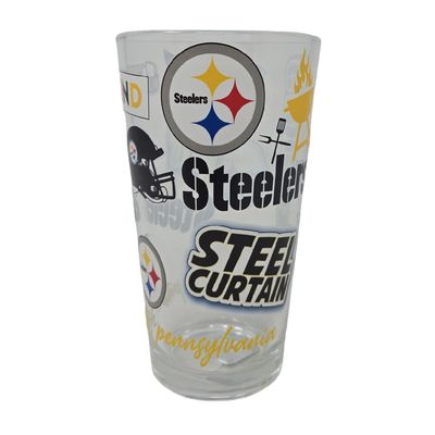 Pittsburgh Steelers City Connect 15oz Pint Glass