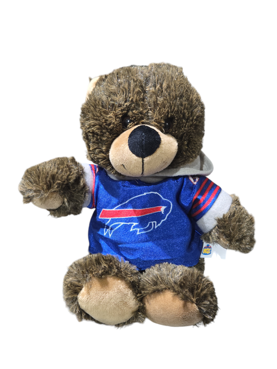 Buffalo Bills 12” Jersey Hoodie Teddy Bear