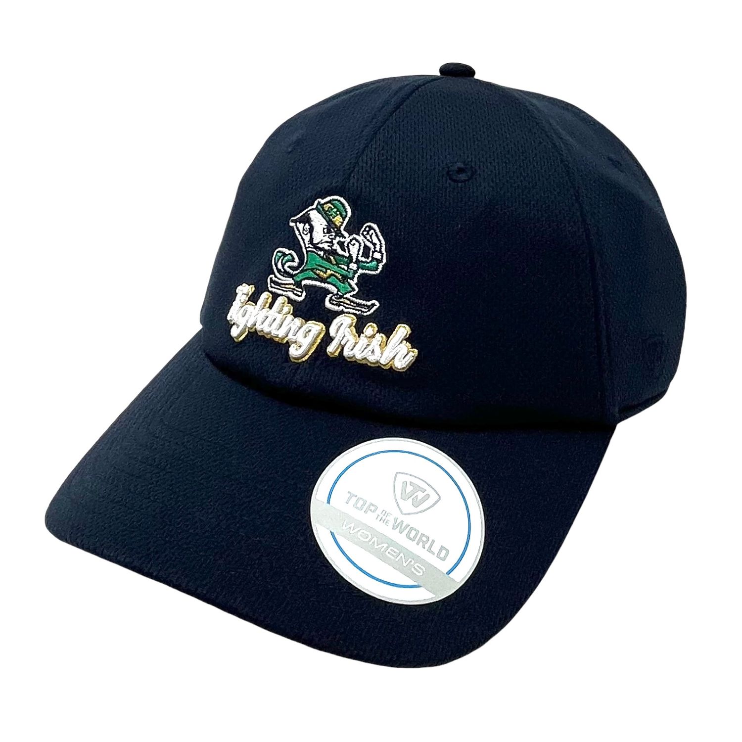 Notre Dame Fighting Irish Women's Top of the World Adjustable Hat