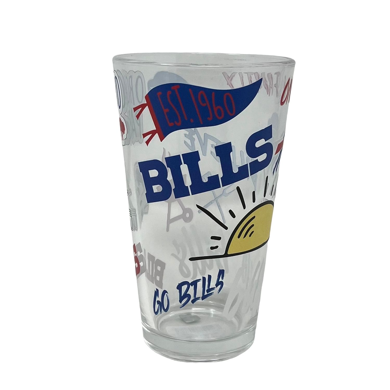 Buffalo Bills City Connect 15oz Pint Glass