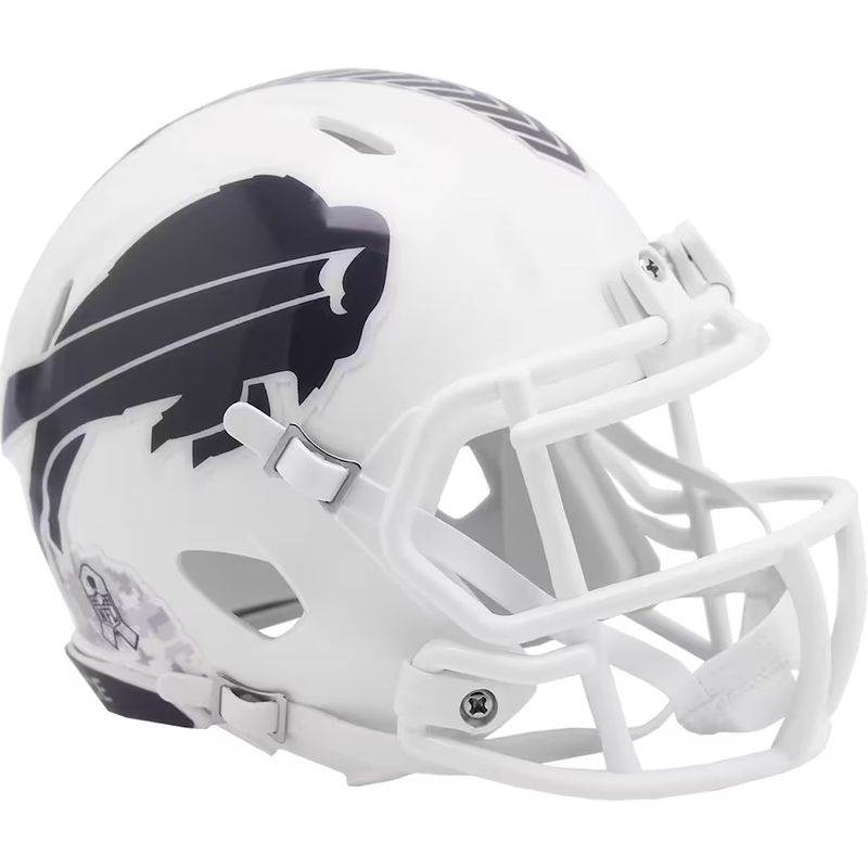Buffalo Bills Riddell 2024 Salute To Service Speed Mini Helmet