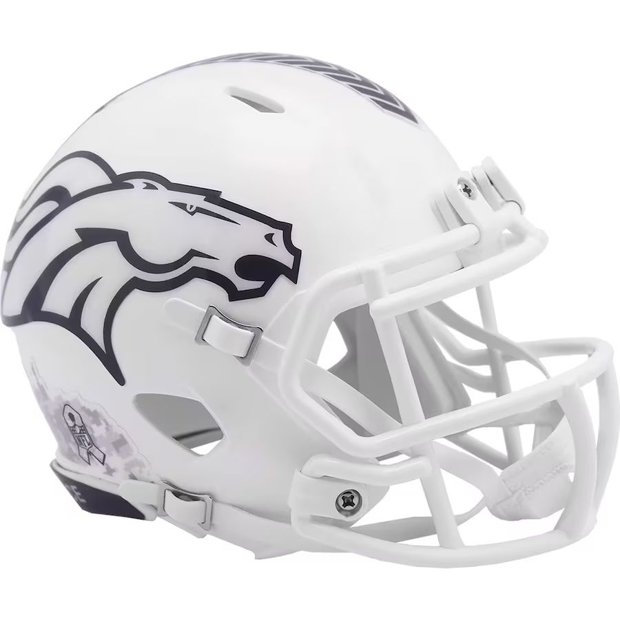 Denver Broncos Riddell 2024 Salute To Service Speed Mini Helmet