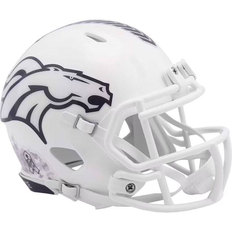 Denver Broncos Riddell 2024 Salute To Service Speed Mini Helmet