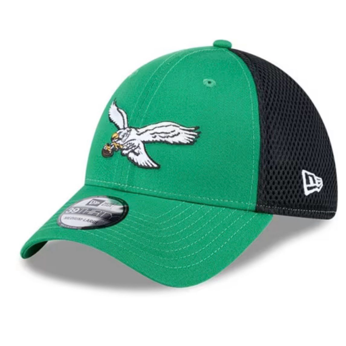 Philadelphia Eagles Men's New Era Neo Evergreen City Connect 39THIRTY Flex Fit Hat