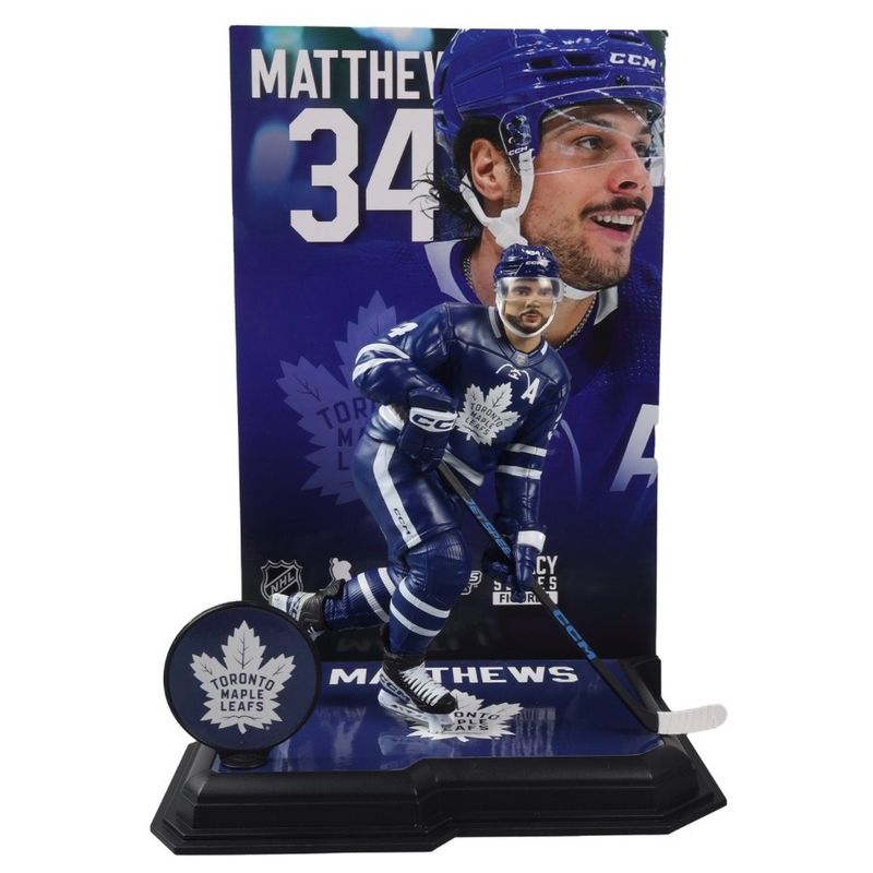 Toronto Maple Leafs Auston Matthews NHL 7 Toronto Maple Leafs Auston Matthews NHL 7" McFarlane Figure