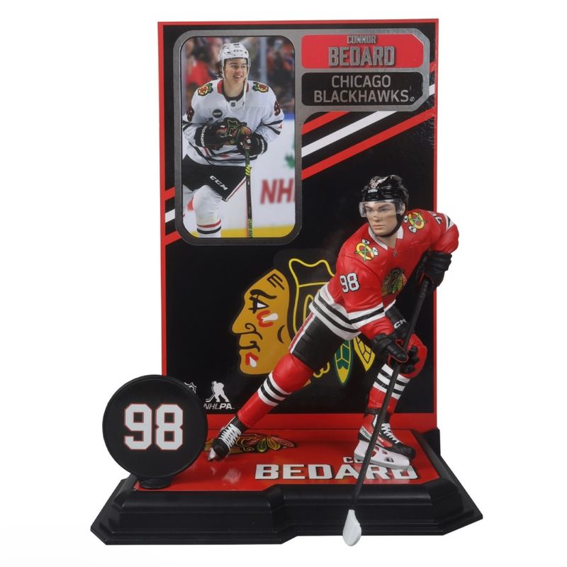 Chicago Blackhawks Connor Bedard  NHL 7 Chicago Blackhawks Connor Bedard  NHL 7" McFarlane Figure