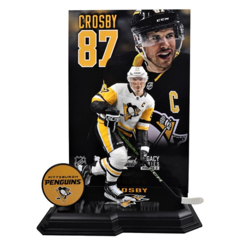 Pittsburgh Penguins Sidney Crosby Platinum Edition NHL 7 Pittsburgh Penguins Sidney Crosby Platinum Edition NHL 7" McFarlane Figure