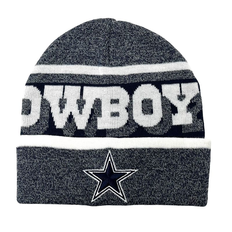 Dallas Cowboys Men's Wordmark Starter Cuffed Knit Hat