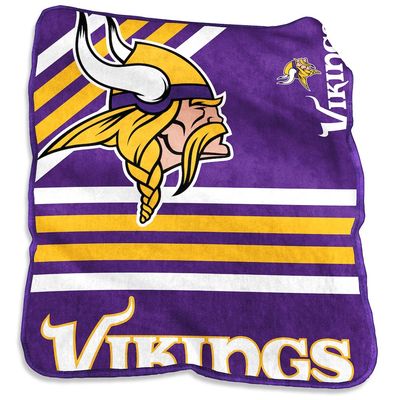 Minnesota Vikings 50'' x 60'' Plush Raschel Throw Blanket