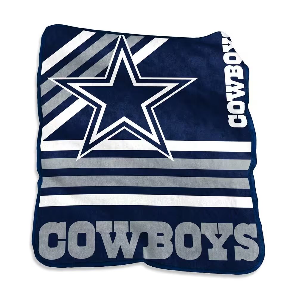 Dallas Cowboys 50'' x 60'' Plush Raschel Throw Blanket