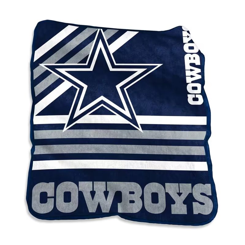 Dallas Cowboys 50'' x 60'' Plush Raschel Throw Blanket