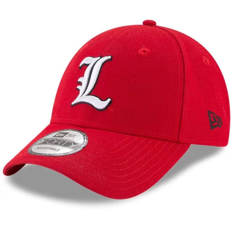 Louisville Cardinals Men's New Era League 9Forty Adjustable Hat