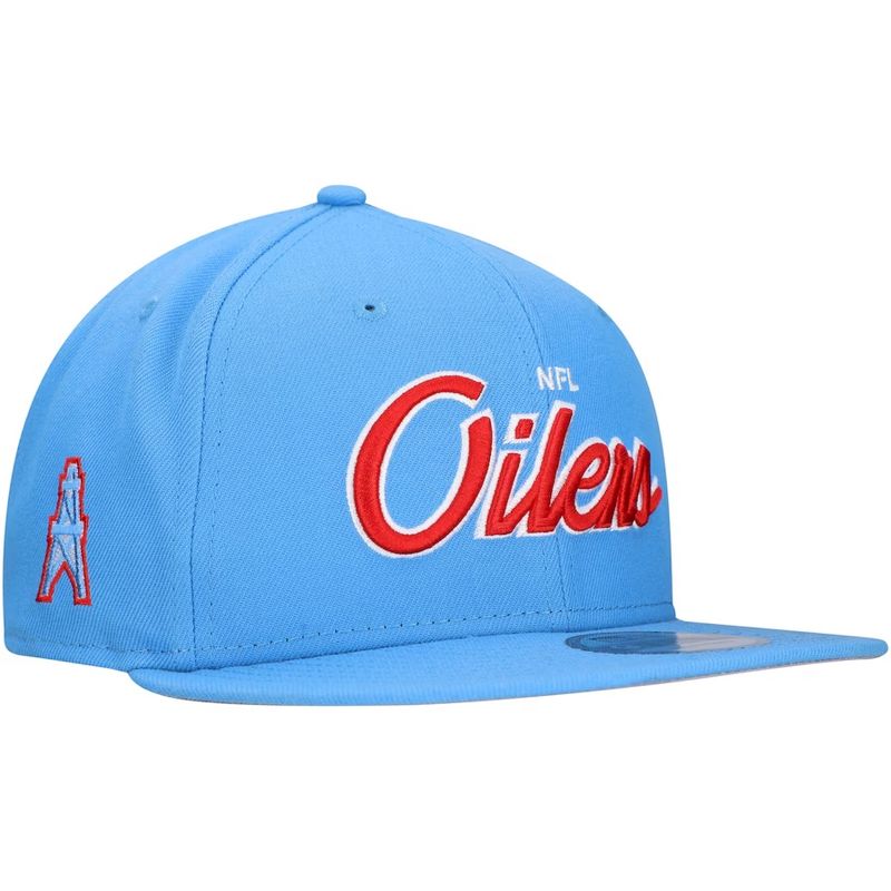 Houston Oilers Men’s New Era 9Fifty Script Snapback Hat