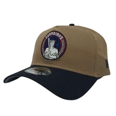 Cleveland Guardians Men’s Khaki New Era City Connect 9FORTY Snapback Hat