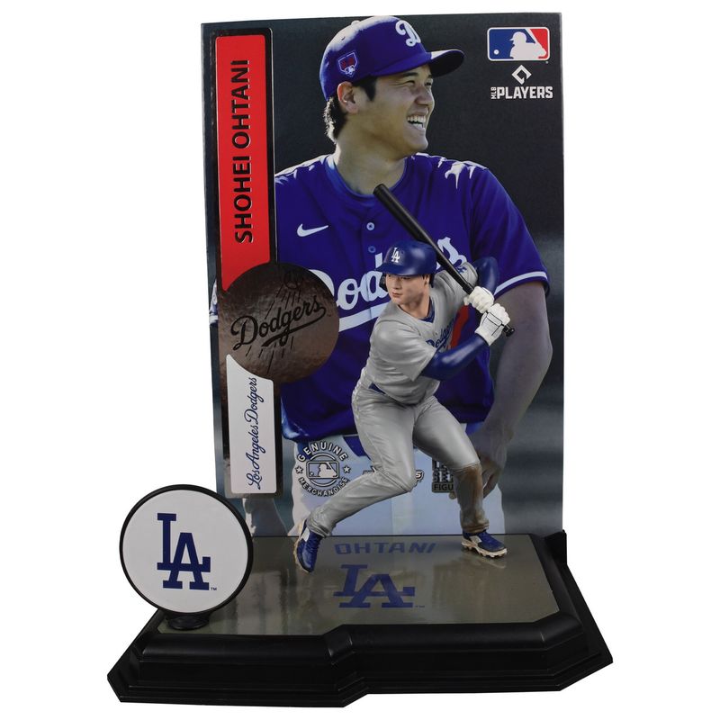 Los Angeles Dodgers Shohei Ohtani Platinum MLB 7" Figure McFarlane's SportsPicks