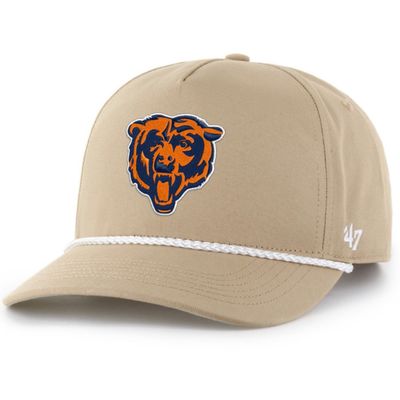Chicago Bears Men’s Khaki 47 Rope Hitch Snapback Hat