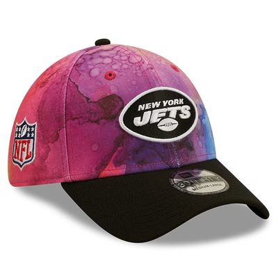 New York Jets Men's New Era 39Thirty Ink Dye Crucial Catch Fitted Hat