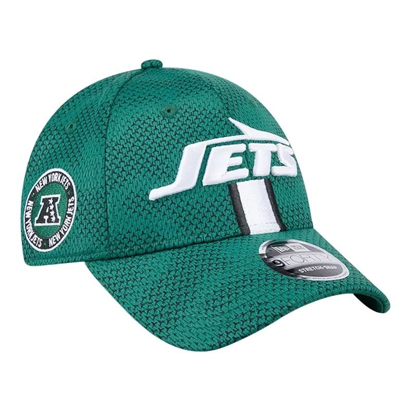New York Jets Men's New Era Green 2024 Sideline 9FORTY Stretch-Snap Hat
