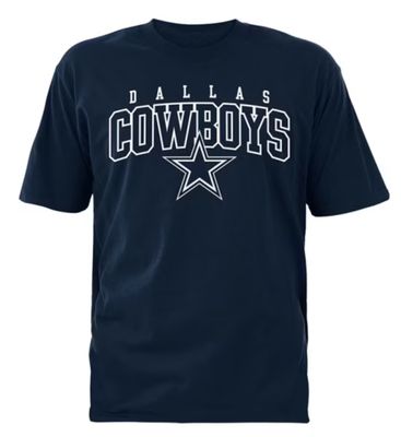 Dallas Cowboys Men’s Navy Blue Fleming Short Sleeve Fashion T Shirt