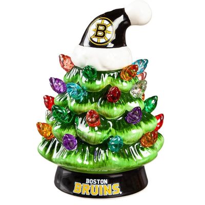 Boston Bruins 4 Boston Bruins 4" Ceramic LED Christmas Tree