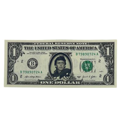 Brian Sipe Famous Face Dollar Bill