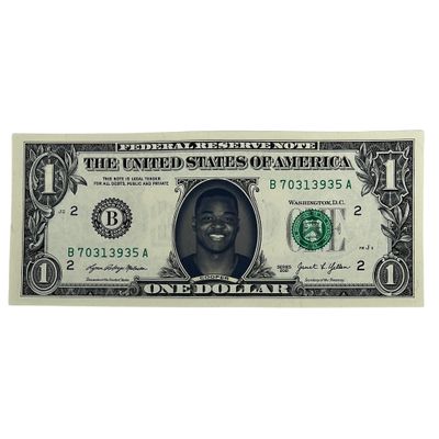 Amari Cooper Famous Face Dollar Bill