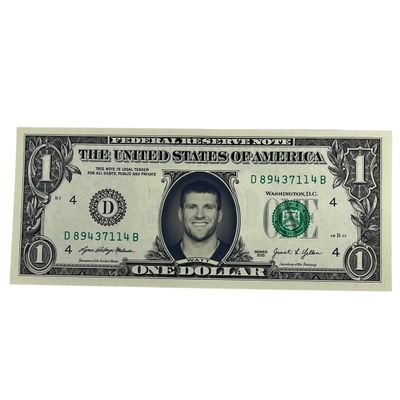 TJ Watt Famous Face Dollar Bill