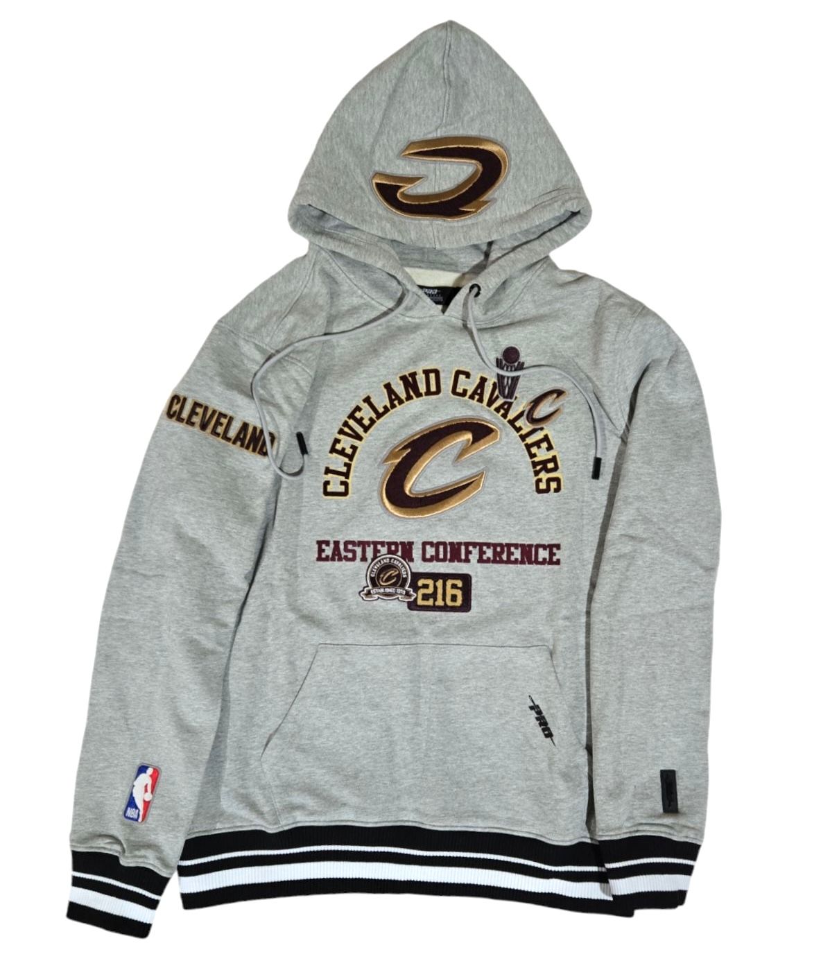 Cleveland Cavaliers Men's Gray Pro Standard Area Code Pullover Hoodie