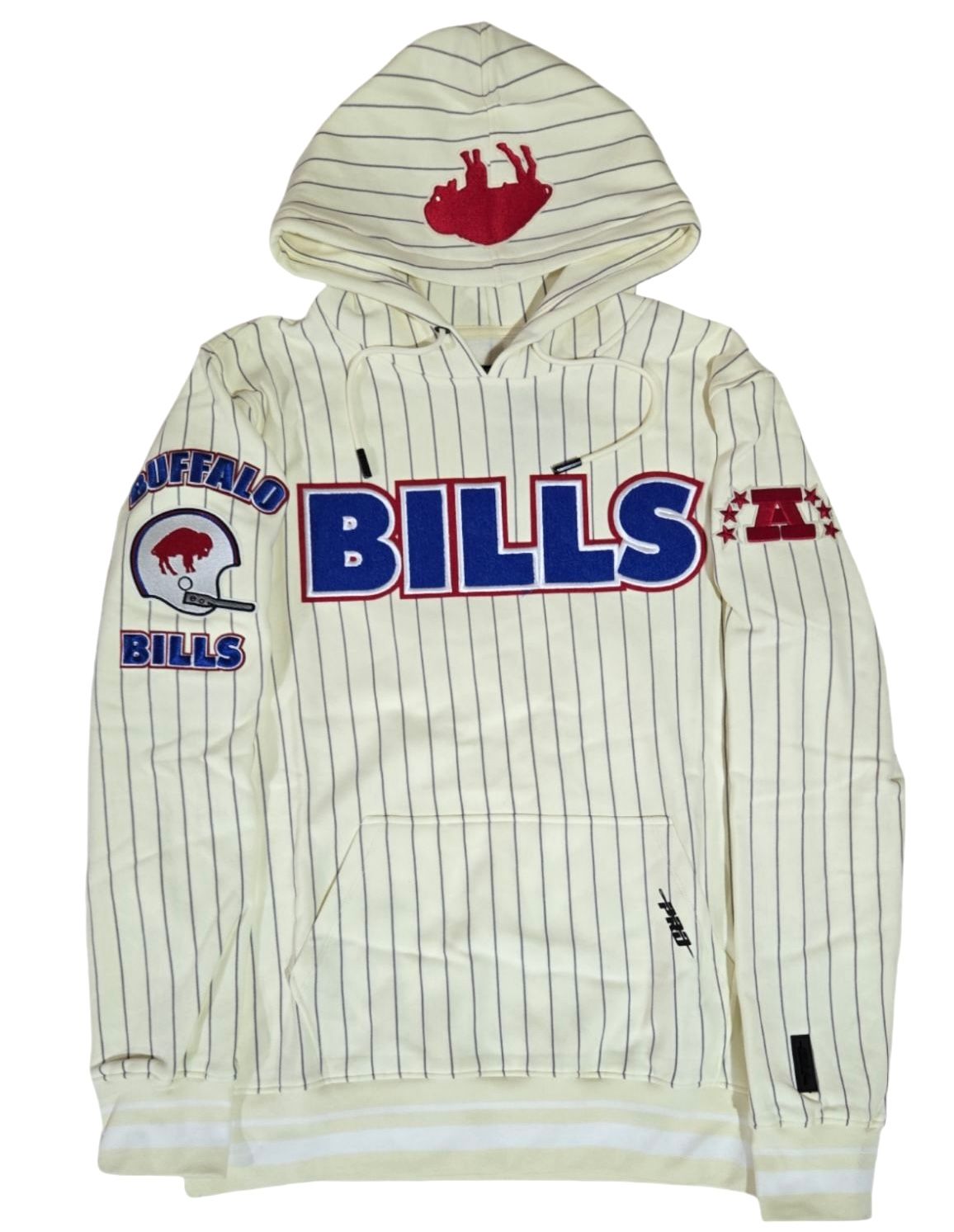 Buffalo Bills Men’s Pinstripe Pro Standard Pullover Hoodie