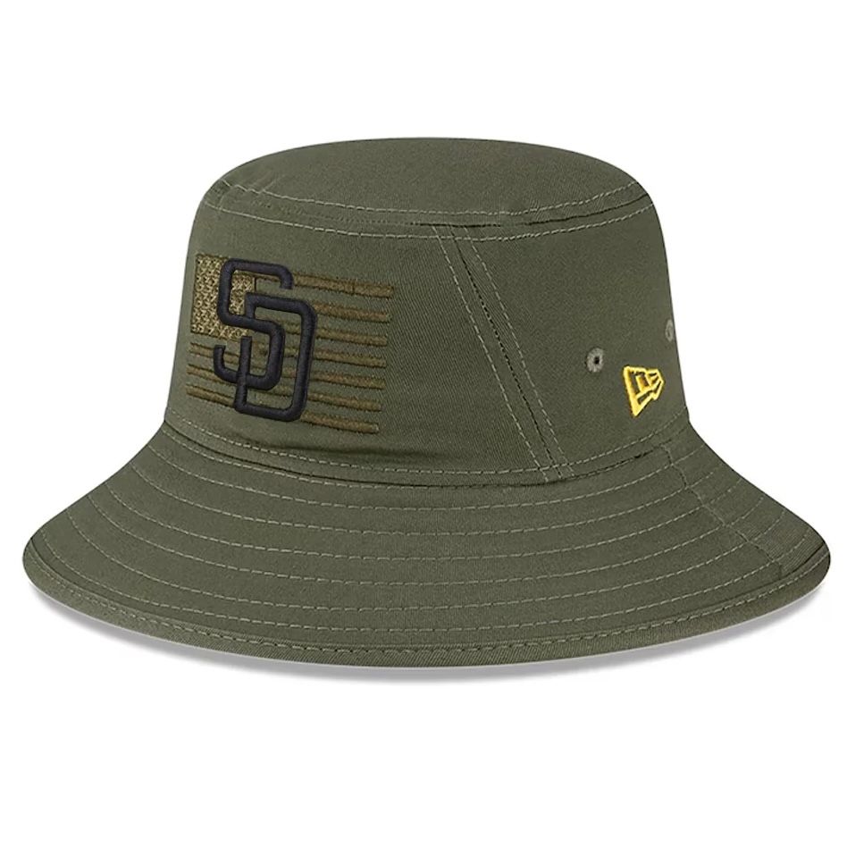 San Diego Padres Men’s New Era Armed Forces Day Bucket Hat