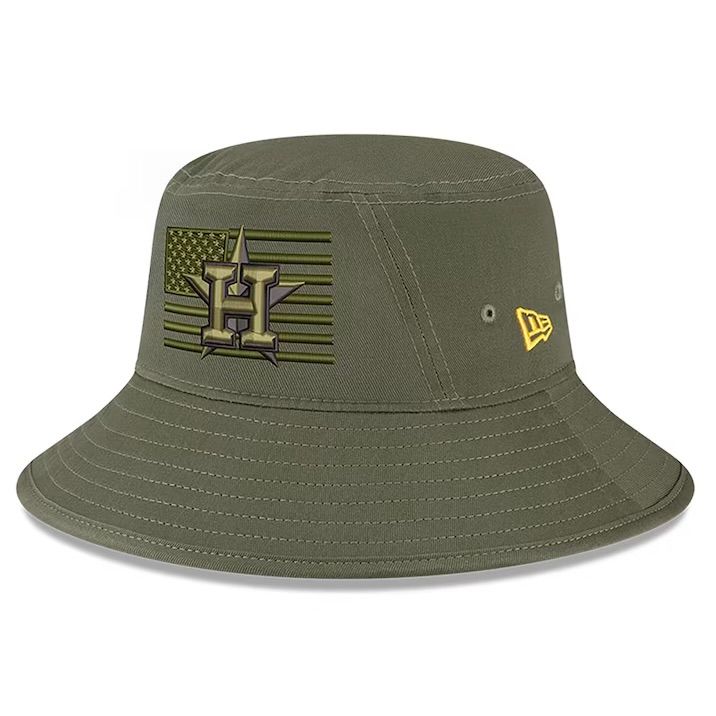 Houston Astros Men’s New Era Armed Forces Day Bucket Hat