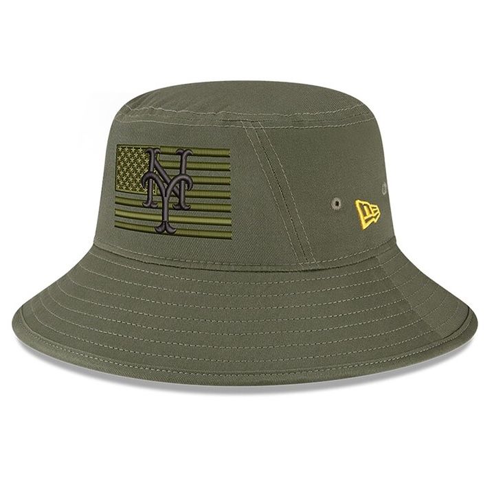 New York Mets Men’s New Era Armed Forces Day Bucket Hat