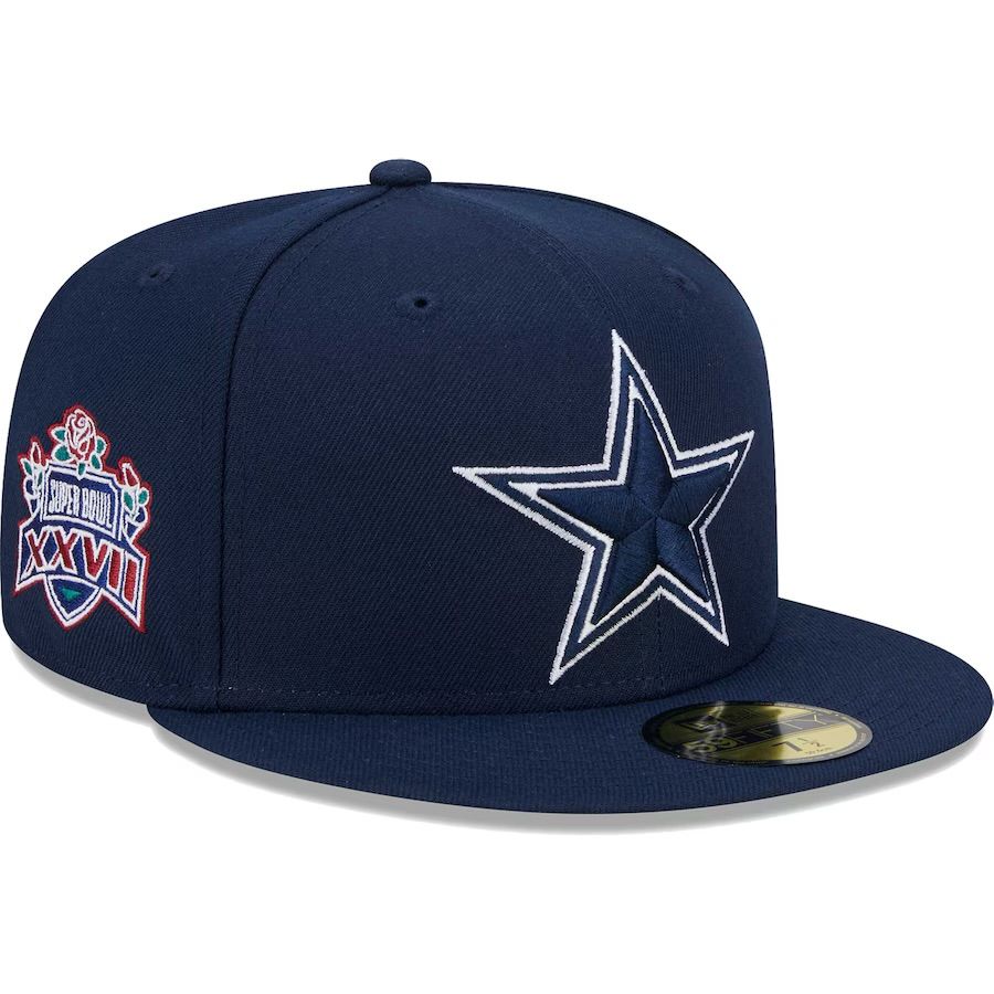 Dallas Cowboys Men's Super Bowl XXVII New Era 59Fifty Fitted Hat