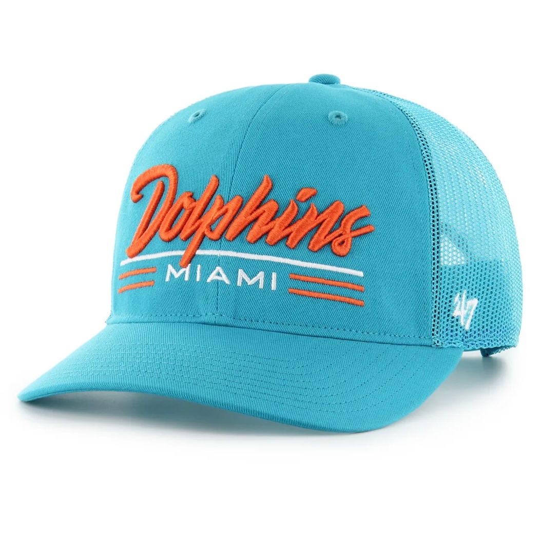 Miami Dolphins Men’s Aqua Neptune 47 Trucker Snapback Hat