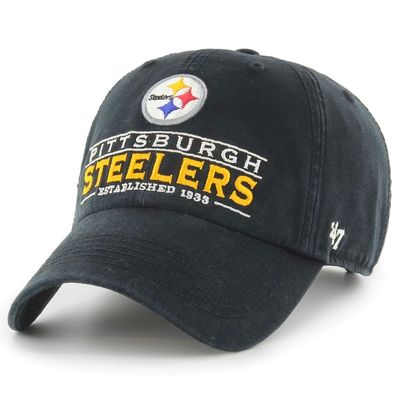 Pittsburgh Steelers Men’s Vernon 47 Clean Up Adjustable Hat