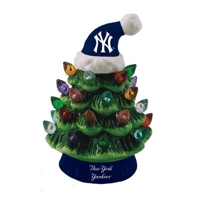 New York Yankees 4 New York Yankees 4" Ceramic LED Christmas Tree