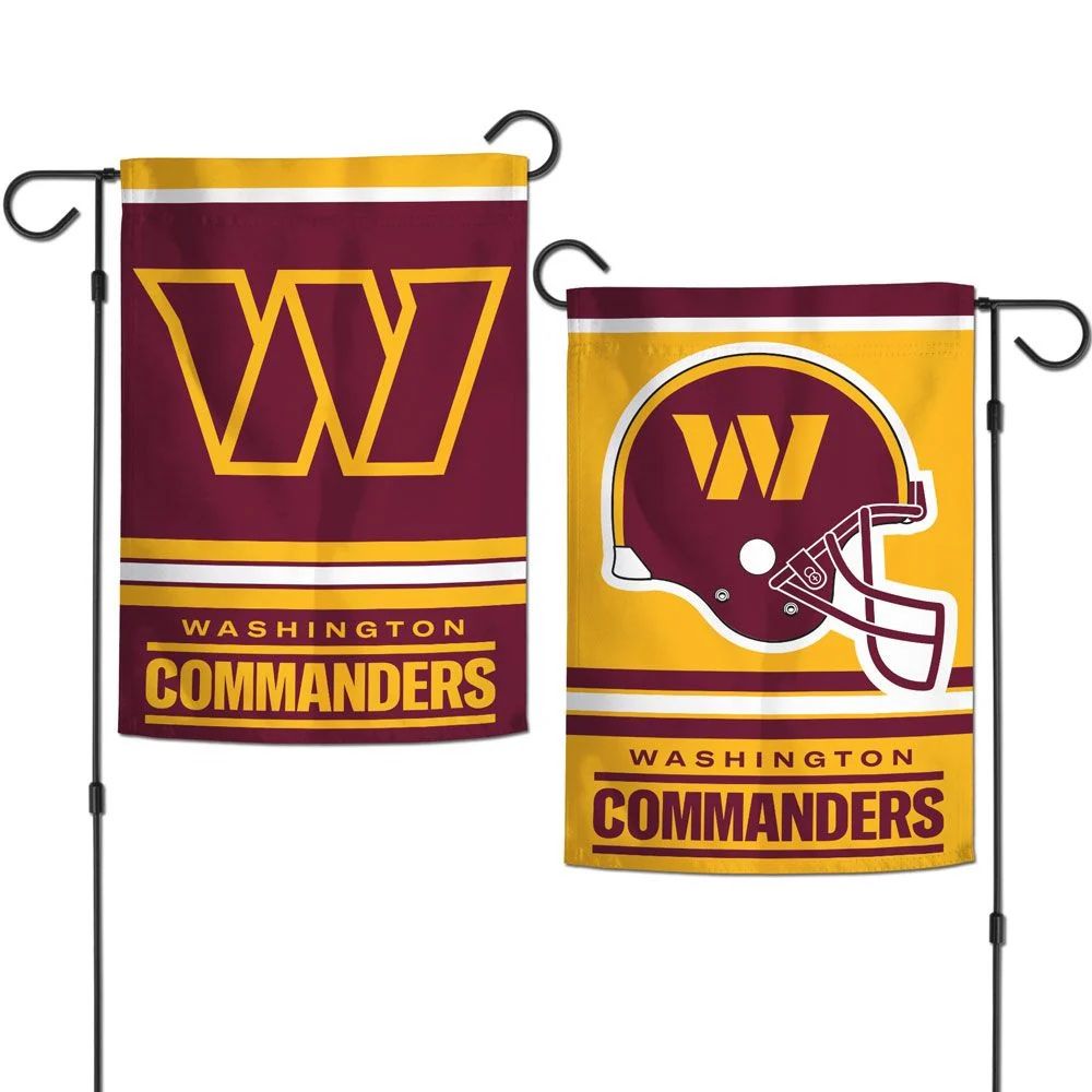 Washington Commanders 12.5" x 18" Premium 2-Sided Garden Flag