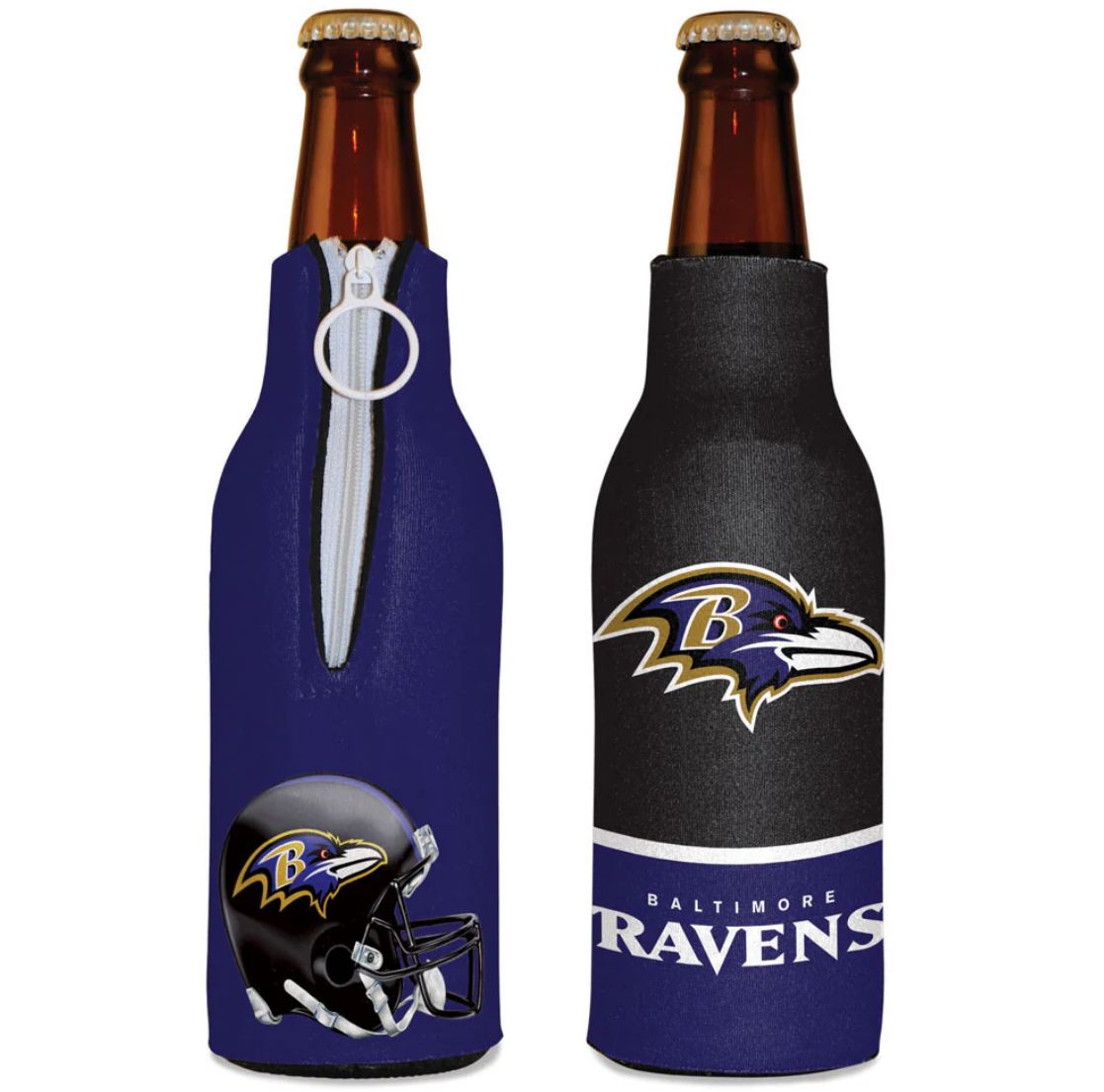 Baltimore Ravens 12 Ounce Bottle Cooler