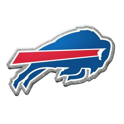 Buffalo Bills 3" x 3" Glitter Acrylic Metallic Auto Emblem