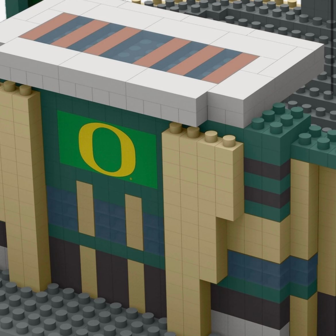 Oregon Ducks Autzen Stadium Mini BRXLZ