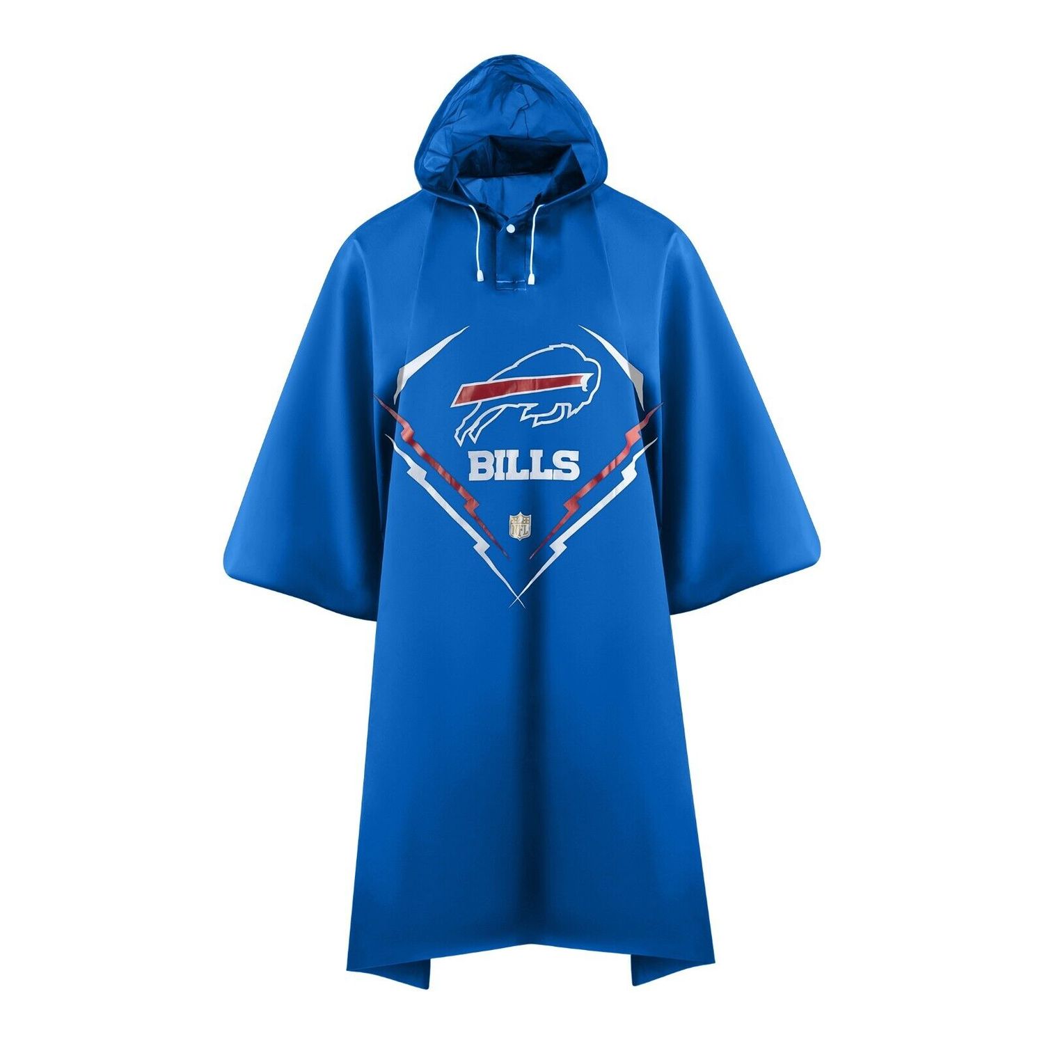 Buffalo Bills Adult Unisex Premium Rain Poncho